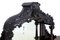 Mueble chino estilo Chippendale antiguo de caoba, Imagen 4