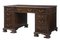 Antique Mahogany Pedestal Desk from Hobbs & Co, Image 1