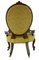 Victorian Mahogany Salon Nursing Chair 2