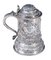 Antique Rococo Silver Lidded Tankard from John Penfold, 1723, Image 7