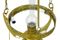 19th-Century Arts & Crafts Brass Adjustable Lantern, Image 3