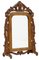 Late 19th-Century Black Forest Carved Oak Vanity Mirror 1