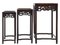 Late 19th-Century Chinese Nesting Tables, Set of 3 1