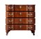 Mid-Century Walnut Baroque Style Chest of Drawers, 1950s, Image 2