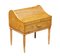 Birch Tambour Sewing Box on Stand, 1950s 9