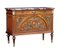 Mid-Century Mahogany Marble Top Commode 2