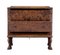 Vintage Carved Walnut Chest Of Drawers, Image 8