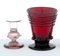 Vintage Kerzenhalter und Vase aus Glas von Monica Bratt 3