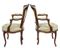 Fauteuils Antiques en Noyer, France, Set de 2 3