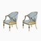 Antique Gothenburg Gilt Armchairs, Set of 2, Image 9