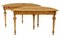 Antique Pine Demilune Console Tables, Set of 2, Image 2