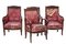 Dänische Stühle aus Mahagoni, 19. Jh., 4er Set 1