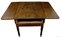 Antique Victorian Oak Drop-Leaf Table with Drawer, Image 2