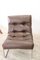 Vintage Brown Leather Armchairs, 1980s, Set of 3, Image 3