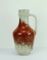 Vintage Red & Grey Floor Vase by Fridegart Glatzle for Karlsruher Majolika, Image 8
