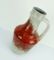 Vintage Red & Grey Floor Vase by Fridegart Glatzle for Karlsruher Majolika 4