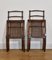 Chaises d'Appoint Pliantes Antiques en Noyer, 1870s, Set de 2 5