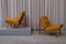 Mid-Century Model Domus Lounge Chairs by Alf Svensson for Dux, 1950s, Set of 2 9