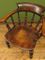 Antique Captain's Bow Chair 7