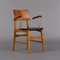 Mid-Century Modern Danish Teak Desk Chair, 1960s, Image 2