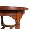 Runder ausziehbarer antiker Tisch aus Nussholz von Ebanisteria di Bassano, 1800er 4