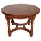 Round Antique Walnut Extendable Table from Ebanisteria di Bassano, 1800s, Image 1