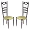 Mid-Century Italian Mahogany Chiavari Chairs, 1950s, Set of 2 1
