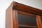 Antique Arts and Crafts Walnut Secretaire Bookcase 11