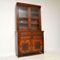 Antique Arts and Crafts Walnut Secretaire Bookcase 1