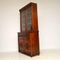 Antique Arts and Crafts Walnut Secretaire Bookcase, Image 9