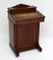 Antique Edwardian Inlaid Mahogany Davenport Desk, Image 1