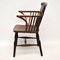 Antique Elm Spindle Back Windsor Chair, Image 5