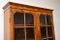 Antique Figured Walnut Two Section Bookcase 6