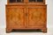 Antique Figured Walnut Two Section Bookcase 4