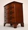 Vintage Georgian Style Mahogany Bow Front Chest of Drawers 6