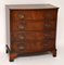 Vintage Georgian Style Mahogany Bow Front Chest of Drawers 11