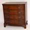 Vintage Georgian Style Mahogany Bow Front Chest of Drawers 10