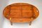 Vintage Georgian Style Yew Wood Butlers Tray Coffee Table 8