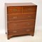 Vintage Military Campaign Mahogany Chest of Drawers 5