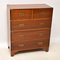 Vintage Military Campaign Mahogany Chest of Drawers, Image 5