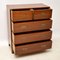 Vintage Military Campaign Mahogany Chest of Drawers 10