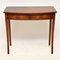 Vintage Regency Style Mahogany Console Table 1