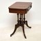 Vintage Regency Style Mahogany Side Table, Image 4