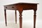 Antique Victorian Mahogany Leather Top Writing Table 4