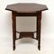 Antique Victorian Mahogany Occasional Table, Image 1