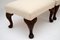 Antique Queen Anne Style Footstools, Set of 2 4