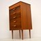 Vintage Walnut Chest of Drawers from Uniflex, 1950s, Image 6