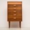 Vintage Walnut Chest of Drawers from Uniflex, 1950s, Image 1