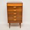 Vintage Walnut Chest of Drawers from Uniflex, 1950s 9