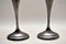 Large Stainless Steel Candle Holders, 1960s, Set of 2, Image 5